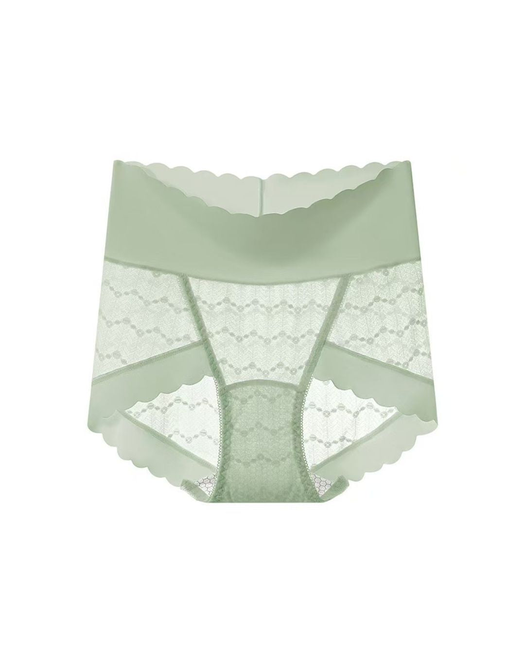 Curvvvy™ Soft Lace High-Waisted Seamless Tummy Control Panties