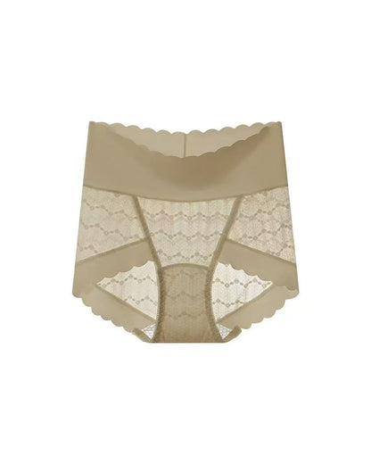 Curvvvy™ Soft Lace High-Waisted Seamless Tummy Control Panties