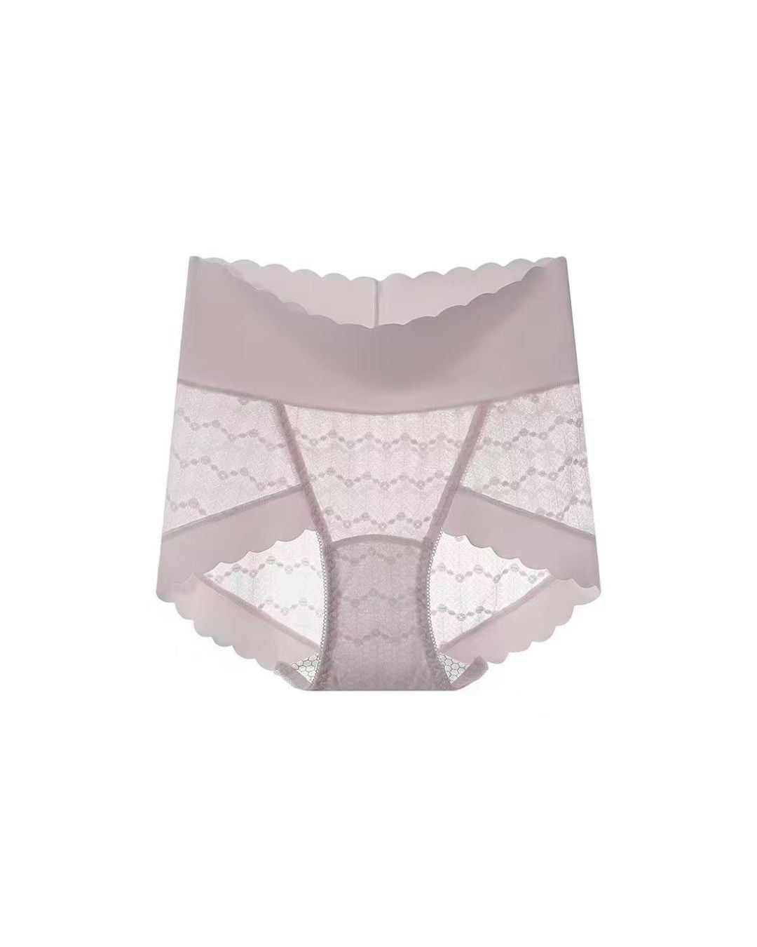 Curvvvy™ Soft Lace High-Waisted Seamless Tummy Control Panties