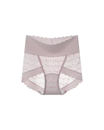 Curvvvy™ Soft Lace High-Waisted Seamless Tummy Control Panties