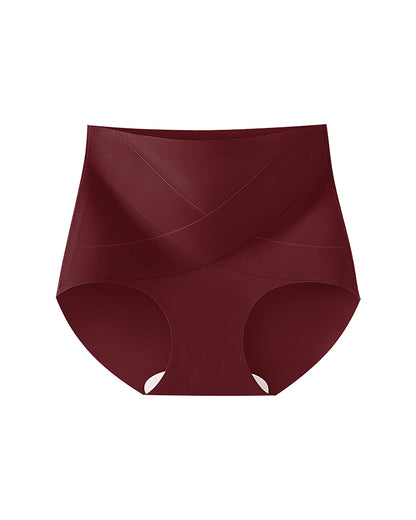 Curvvvy™ Seamless High-Waisted Tummy Control Ice Silk Briefs