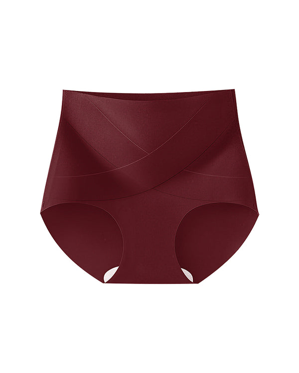 Curvvvy™ Seamless High-Waisted Tummy Control Ice Silk Briefs