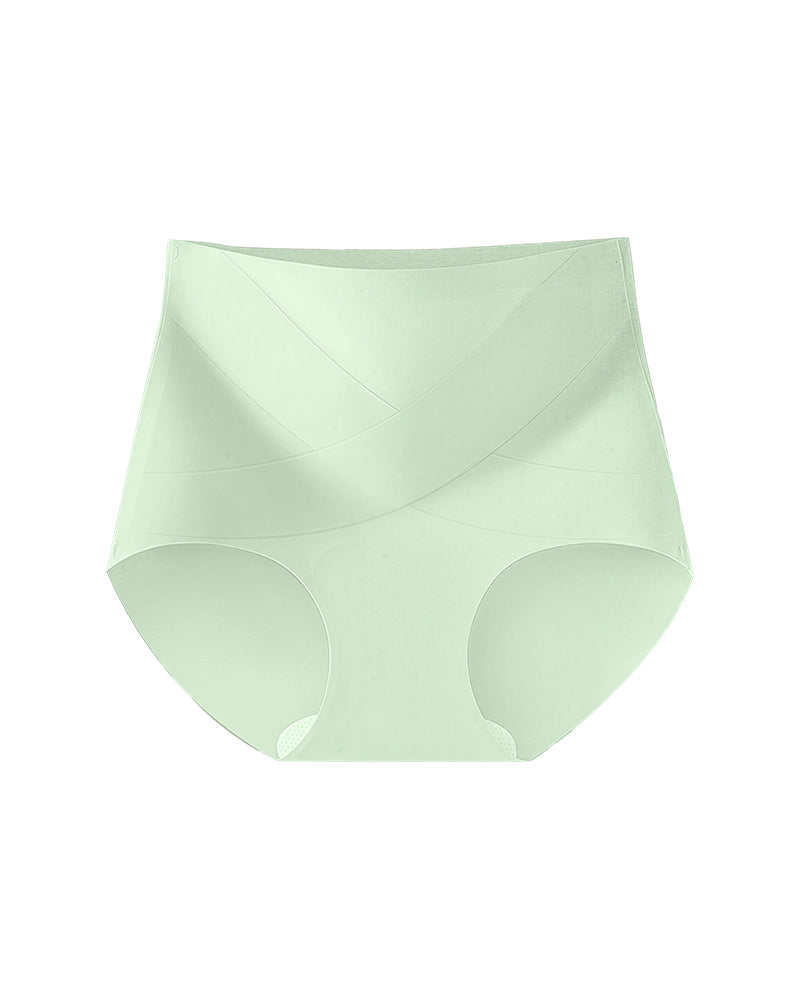 Curvvvy™ Seamless High-Waisted Tummy Control Ice Silk Briefs
