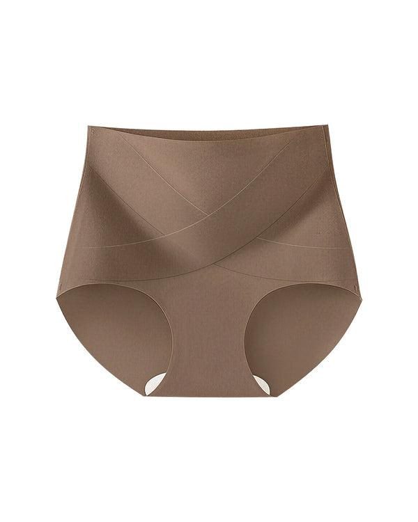 Curvvvy™ Seamless High-Waisted Tummy Control Ice Silk Briefs