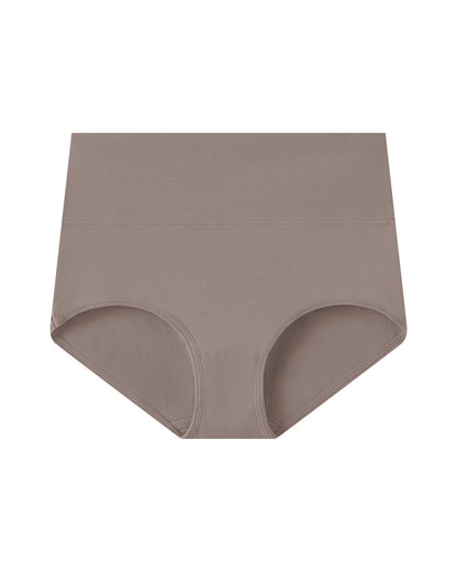 Curvvvy™ Plus Size Comfort High-Waisted Cotton Briefs with Tummy Control
