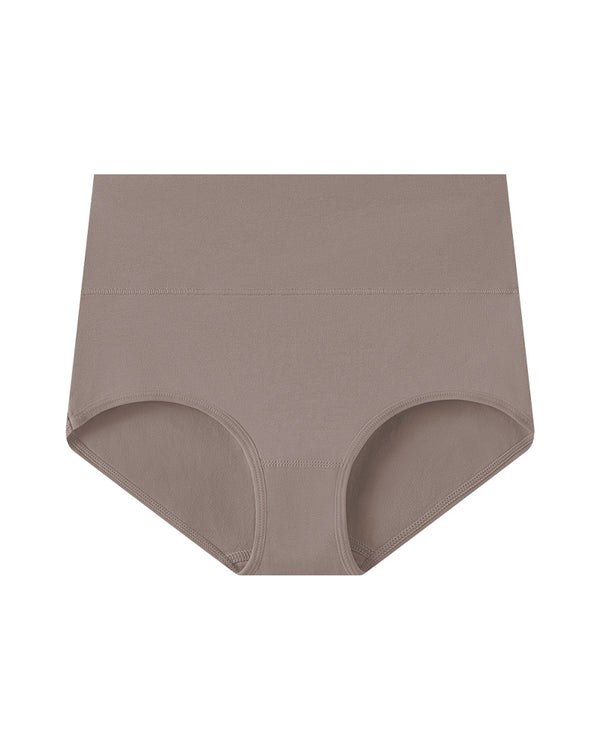 Curvvvy™ Plus Size Comfort High-Waisted Cotton Briefs with Tummy Control