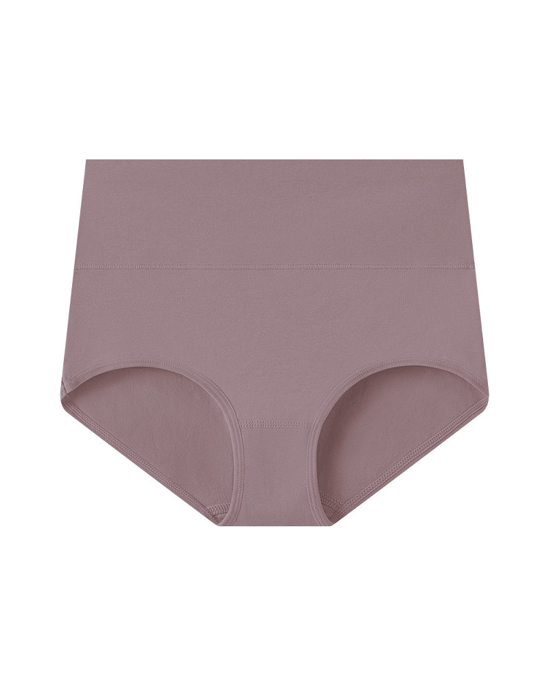 Curvvvy™ Plus Size Comfort High-Waisted Cotton Briefs with Tummy Control