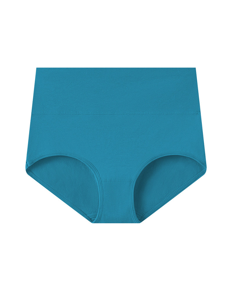Curvvvy™ Plus Size Comfort High-Waisted Cotton Briefs with Tummy Control