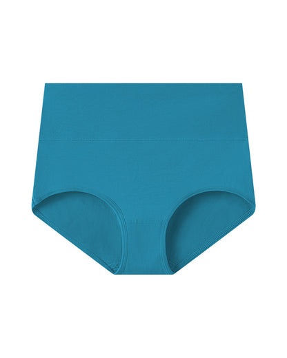 Curvvvy™ Plus Size Comfort High-Waisted Cotton Briefs with Tummy Control