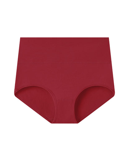 Curvvvy™ Plus Size Comfort High-Waisted Cotton Briefs with Tummy Control
