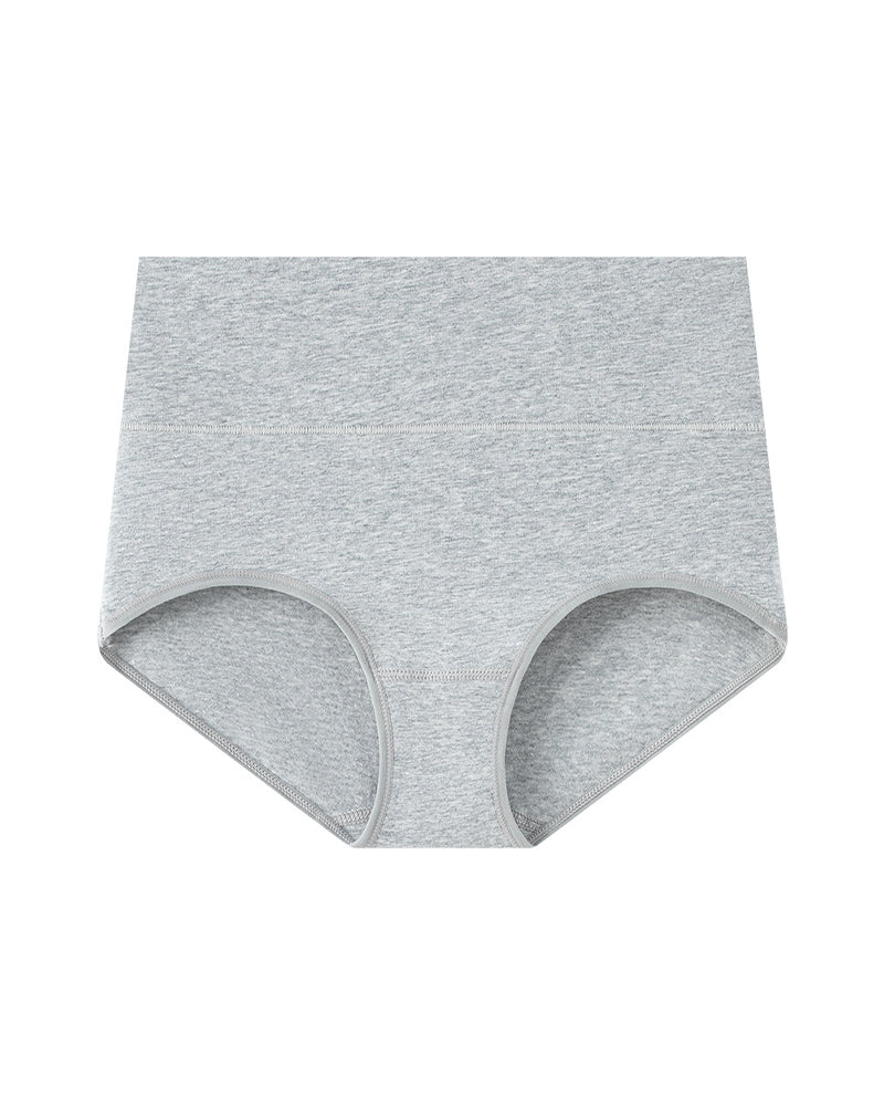 Curvvvy™ Plus Size Comfort High-Waisted Cotton Briefs with Tummy Control