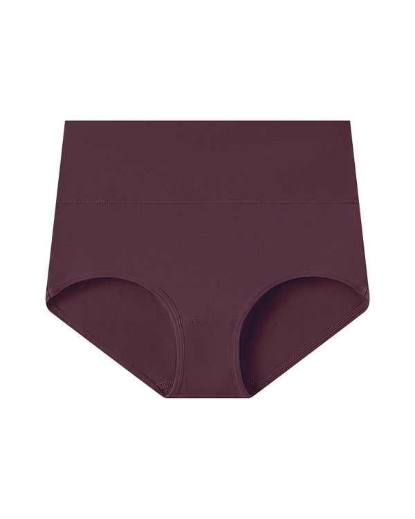 Curvvvy™ Plus Size Comfort High-Waisted Cotton Briefs with Tummy Control