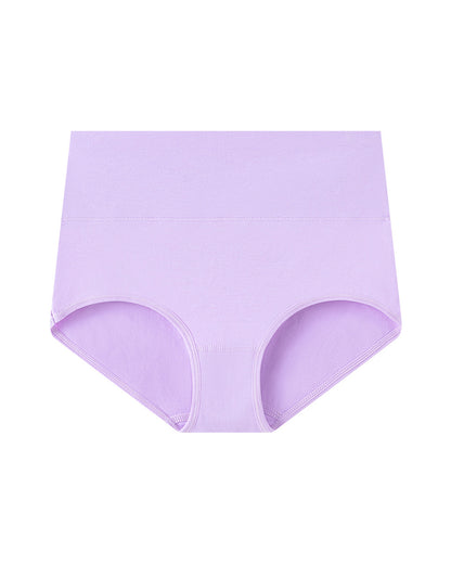 Curvvvy™ Plus Size Comfort High-Waisted Cotton Briefs with Tummy Control