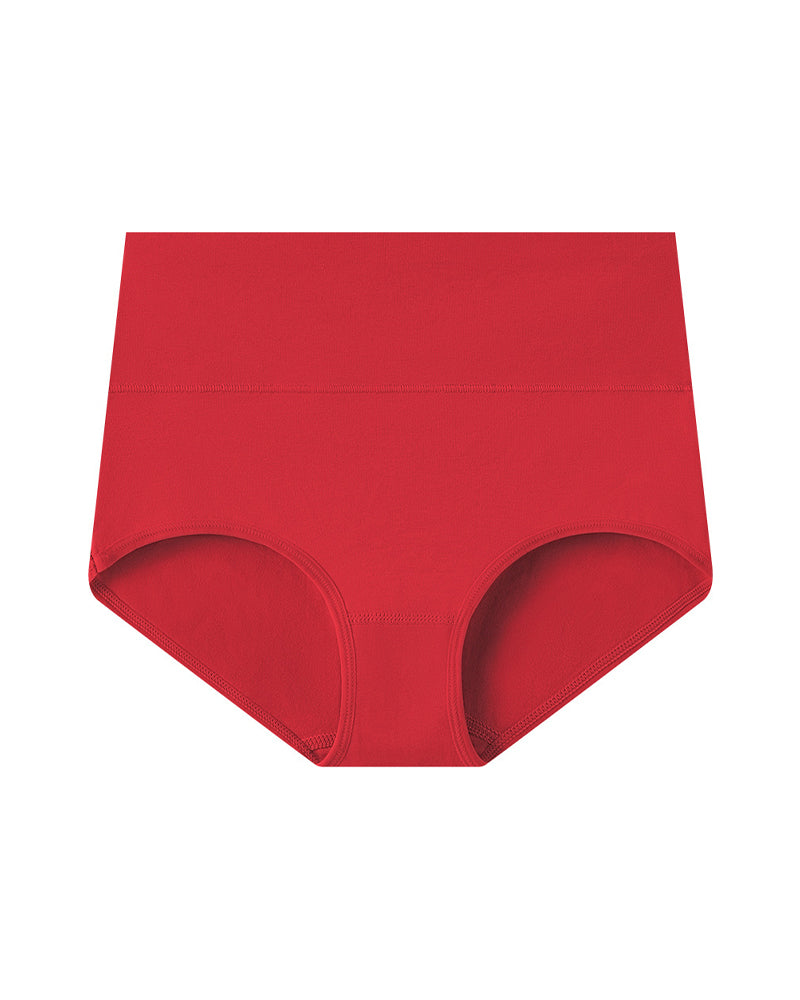 Curvvvy™ Plus Size Comfort High-Waisted Cotton Briefs with Tummy Control