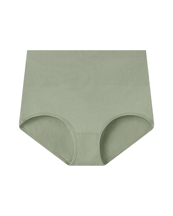 Curvvvy™ Plus Size Comfort High-Waisted Cotton Briefs with Tummy Control