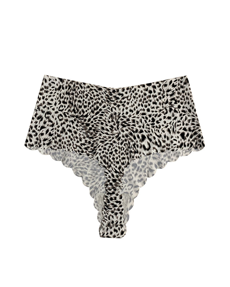 Curvvvy™ High-Waisted Seamless Ice Silk Thong