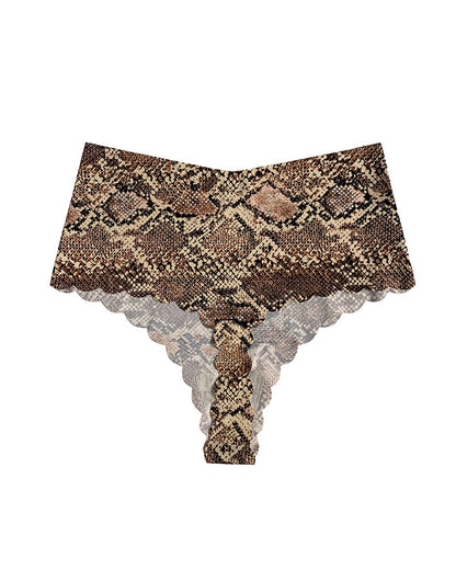 Curvvvy™ High-Waisted Seamless Ice Silk Thong