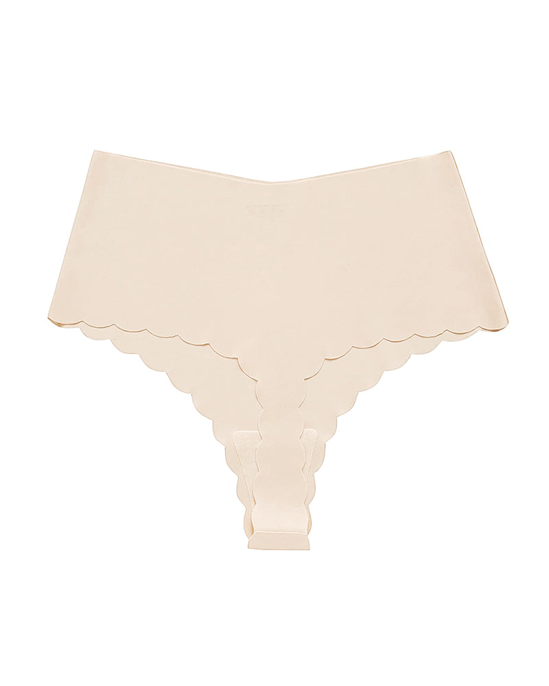 Curvvvy™ High-Waisted Seamless Ice Silk Thong