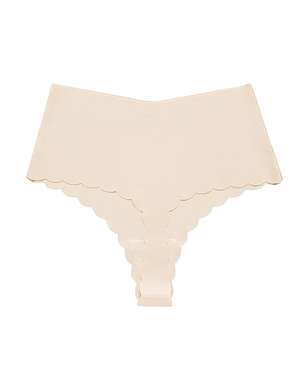 Curvvvy™ High-Waisted Seamless Ice Silk Thong