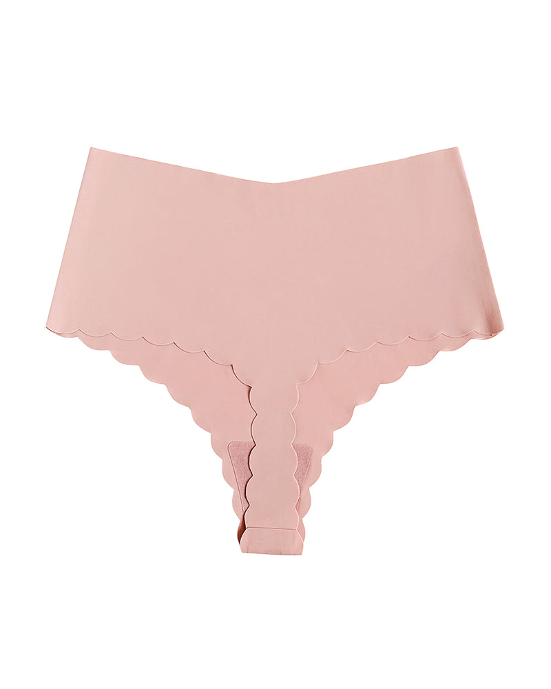 Curvvvy™ High-Waisted Seamless Ice Silk Thong