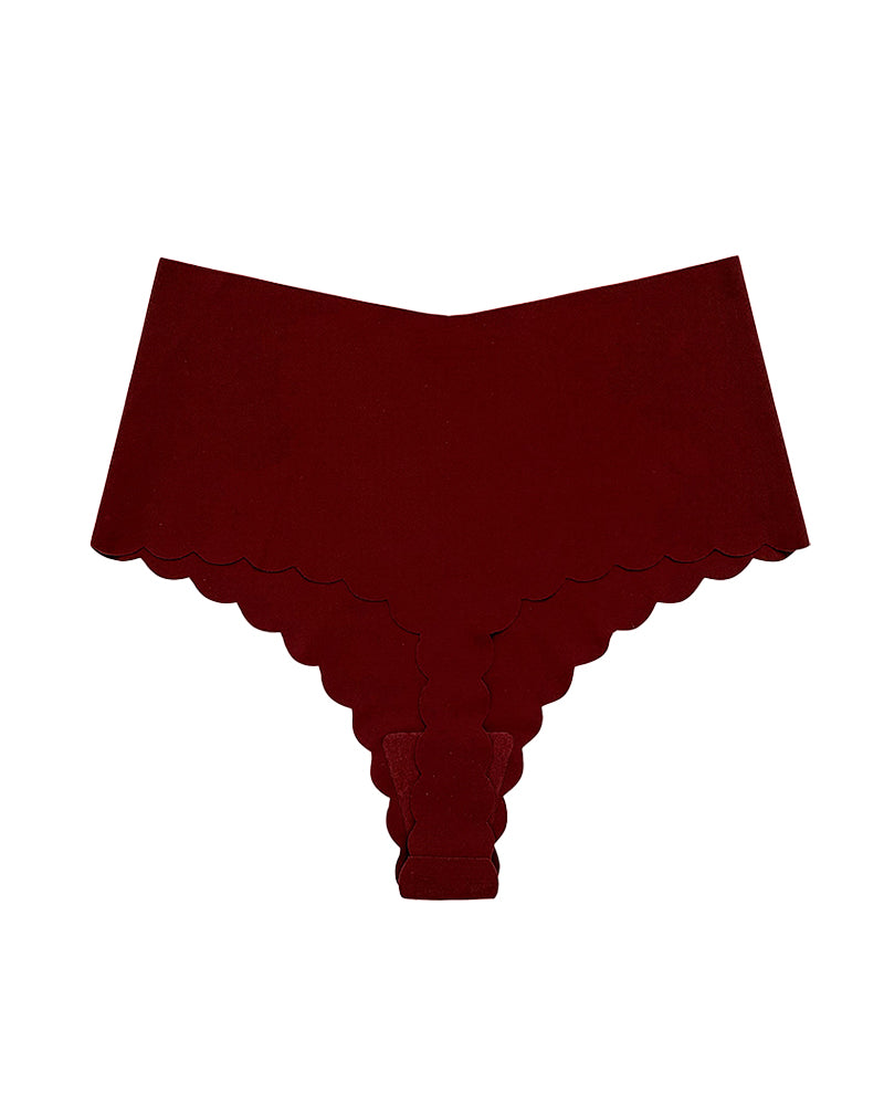 Curvvvy™ High-Waisted Seamless Ice Silk Thong