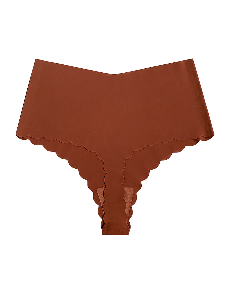 Curvvvy™ High-Waisted Seamless Ice Silk Thong