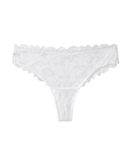 Curvvvy™ Whisper-Soft Floral Lace Thong