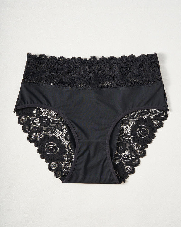 Curvvvy™ Seamless Lace Trim Panties