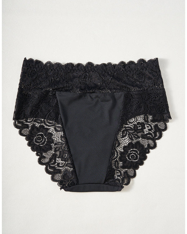 Curvvvy™ Seamless Lace Trim Panties