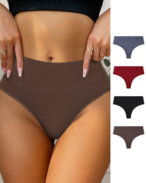 Curvvvy™ Pure Cotton Mid-Rise Tummy Control Briefs