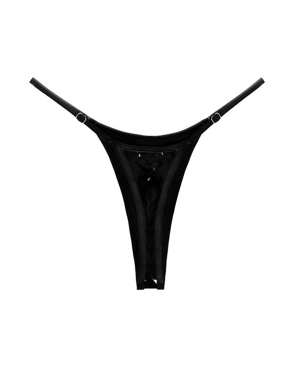 Curvvvy™ Metallic Adjustable Low-Cut Thong