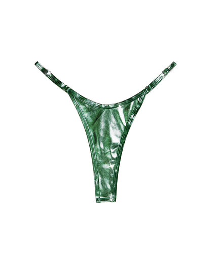 Curvvvy™ Metallic Adjustable Low-Cut Thong