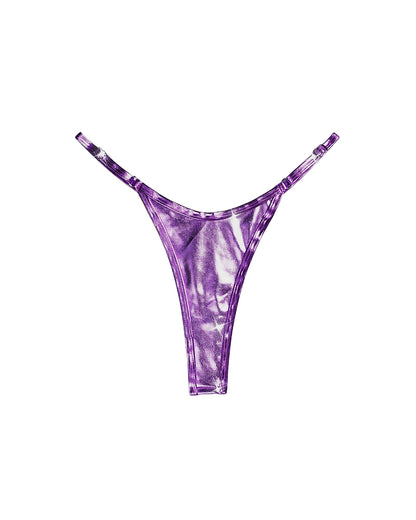 Curvvvy™ Metallic Adjustable Low-Cut Thong