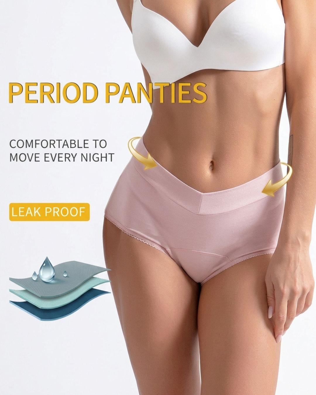Curvvvy™ Auslaufsichere High-Waist Slips