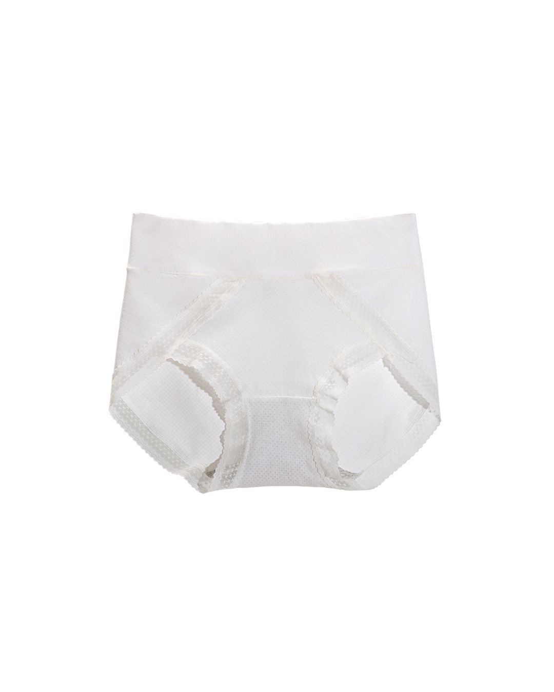 Curvvvy™ Atmungsaktive Slips mit Spitzenbesatz und Bauchkontrolle