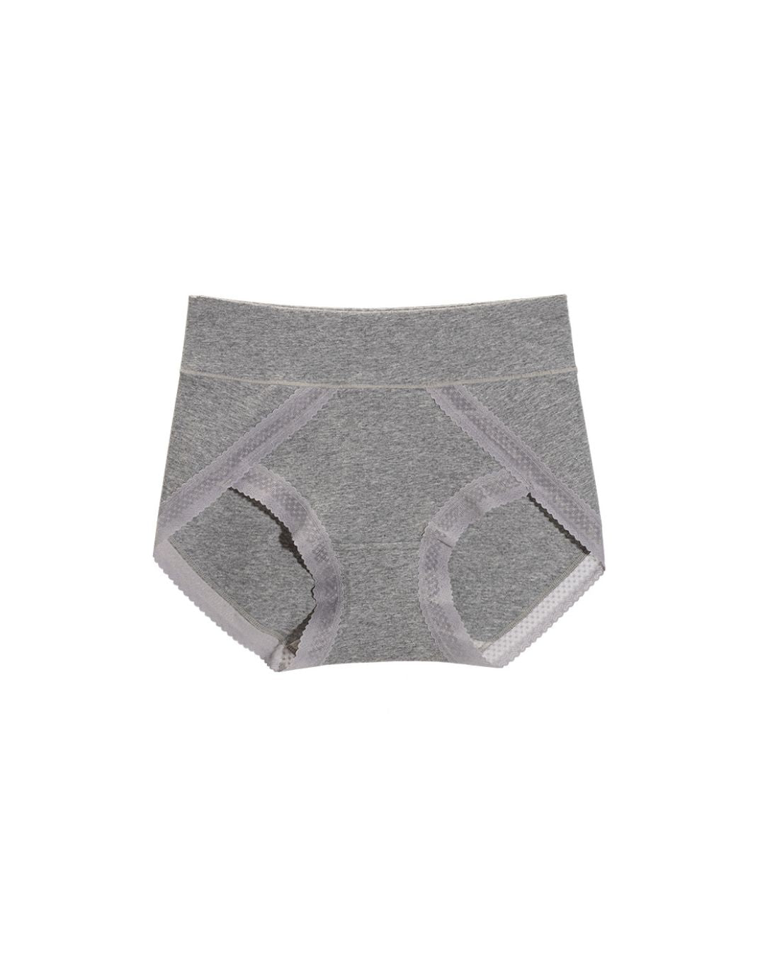 Curvvvy™ Atmungsaktive Slips mit Spitzenbesatz und Bauchkontrolle
