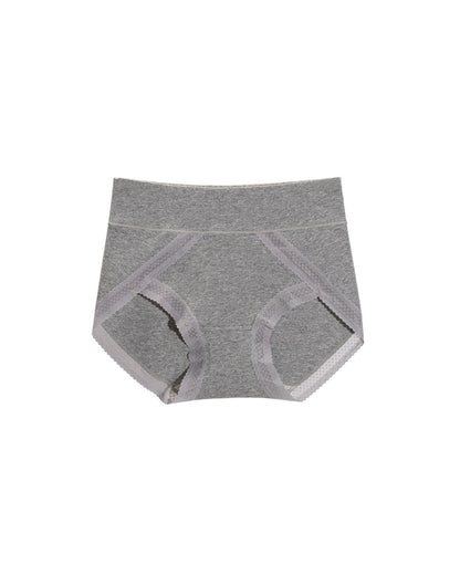 Curvvvy™ Atmungsaktive Slips mit Spitzenbesatz und Bauchkontrolle