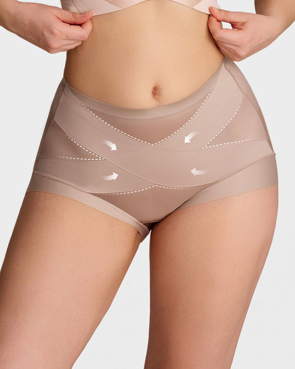 Curvvvy™ High-Waist Nahtlose Eisseide Formslips (6 Stück)