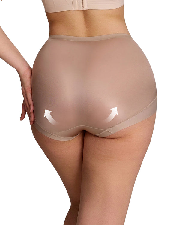 Curvvvy™ High-Waist Nahtlose Eisseide Formslips (6 Stück)