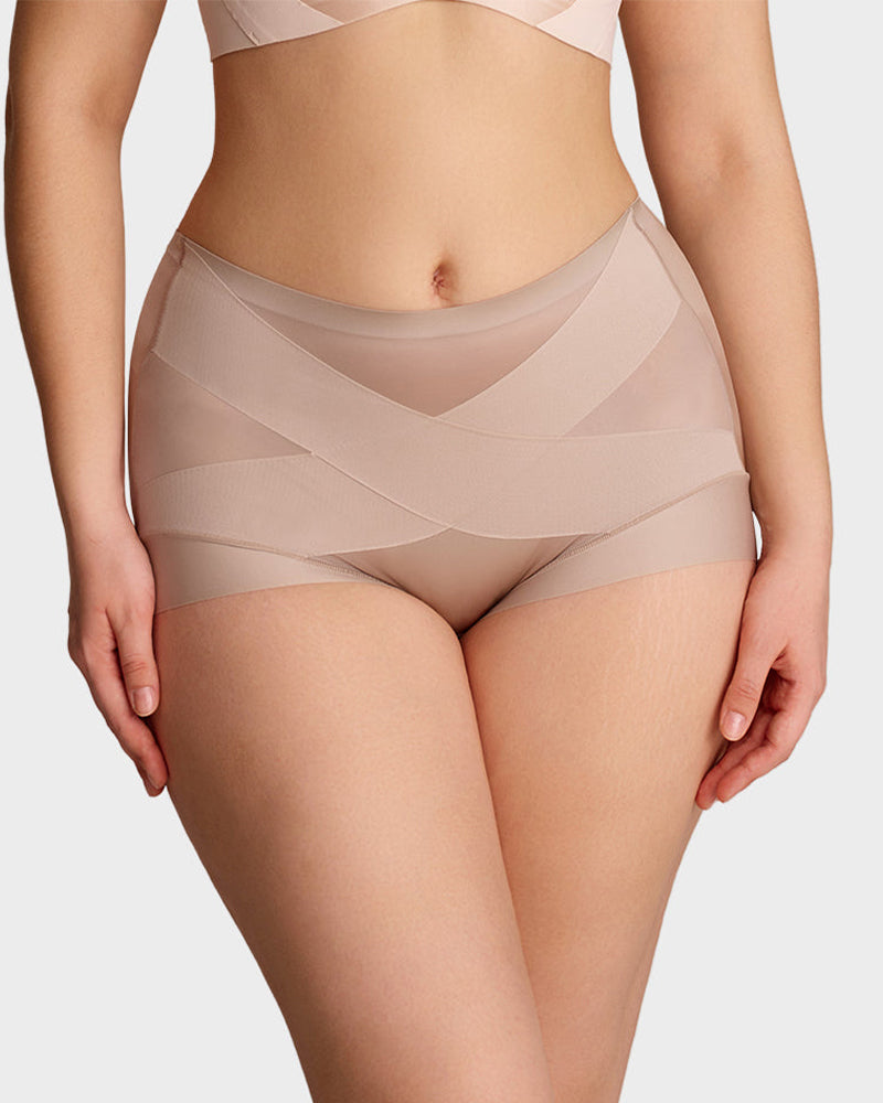 Curvvvy™ High-Waist Nahtlose Eisseide Formslips (6 Stück)