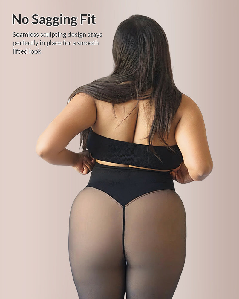 Curvvvy® - One-Seam Slimming Thermal Tights Curvvvy-US