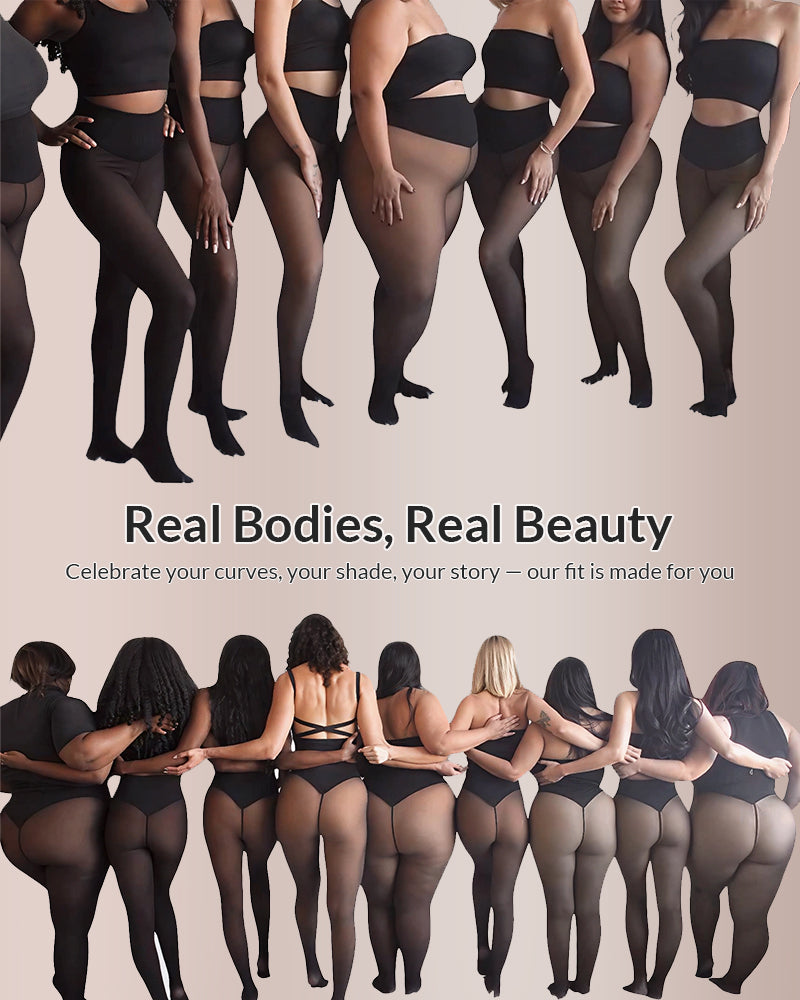 Curvvvy® - One-Seam Slimming Thermal Tights Curvvvy-US