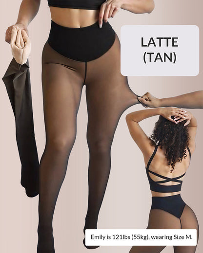 Curvvvy® - One-Seam Slimming Thermal Tights Curvvvy-US