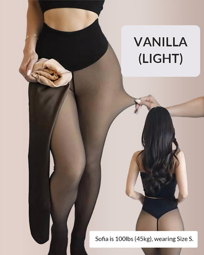 Curvvvy® - One-Seam Slimming Thermal Tights Curvvvy-US