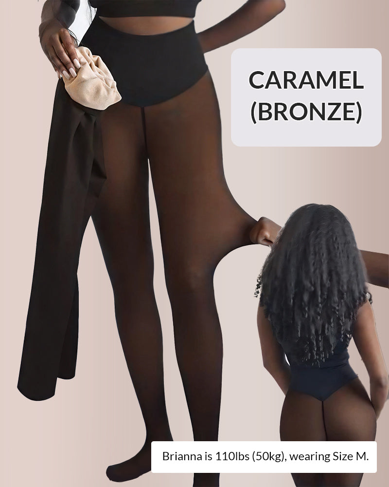 Curvvvy® - One-Seam Slimming Thermal Tights Curvvvy-US