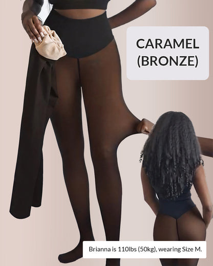 Curvvvy® - One-Seam Slimming Thermal Tights Curvvvy-US