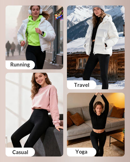 Curvvvy® Warm Thick FLeece Lined Leggings Curvvvy-US