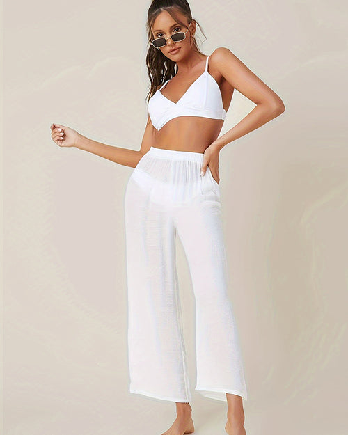 Curvvvy® Sheer Linen 3-Piece Lounge Set