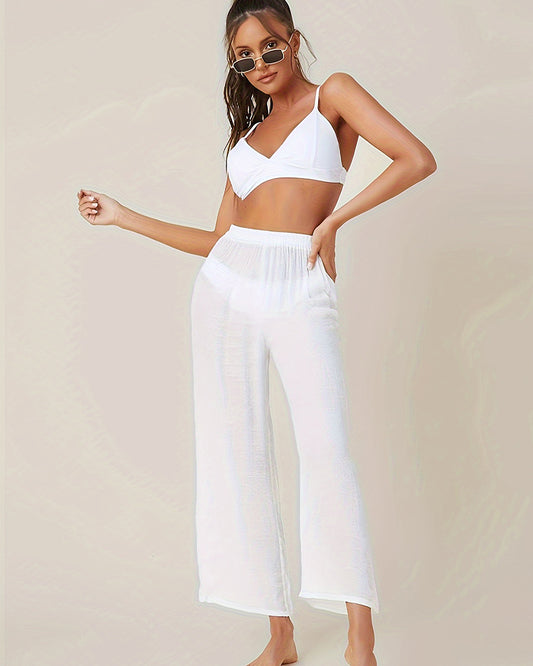 Curvvvy® Sheer Linen 3-Piece Lounge Set