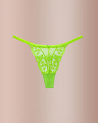 Curvvvy® BlossomLace – French Embroidered Sheer Lace Thong
